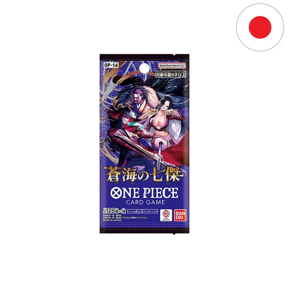 One Piece Card Game - OP-14 - The Azure Sea's Seven - Booster Box - [Japán]