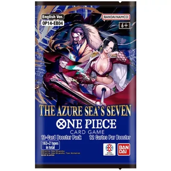 One Piece Card Game - OP-14 - The Azure Sea's Seven - Booster Pack - [Angol]