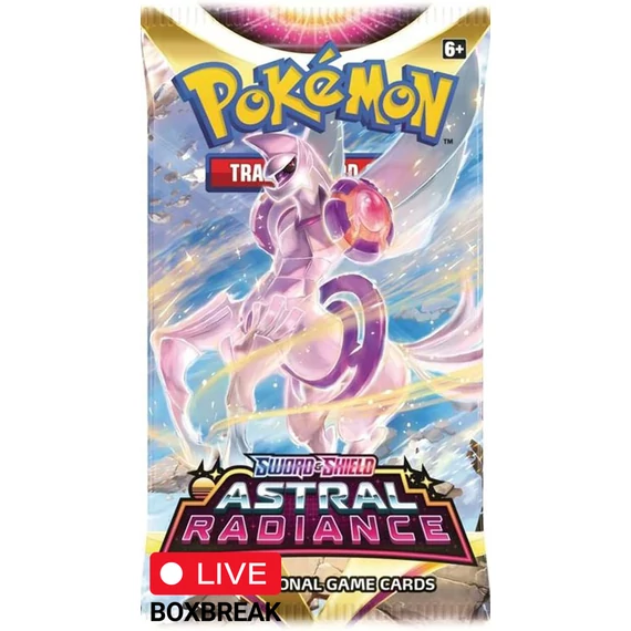 Pokemon - Astral Radiance - LIVE - Booster Pack [Angol]