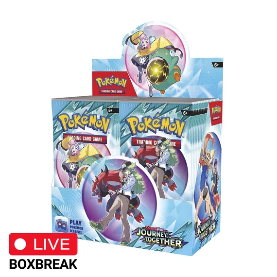 Pokemon - Journey Together - LIVE - Booster Box [Angol]