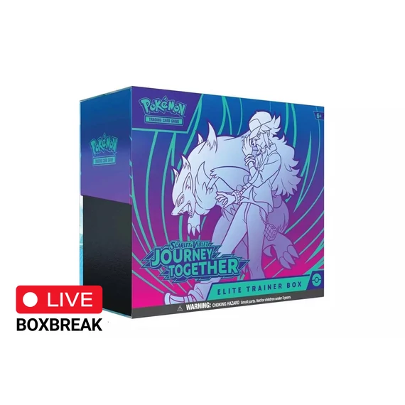 Pokemon - Journey Together - LIVE - Elite Trainer Box [Angol]
