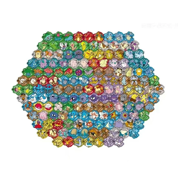 Pokemon - 151 Puzzle Magnet - Mystery Box [Kínai] (Exkluzív)