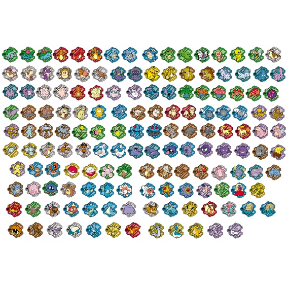 Pokemon - 151 Puzzle Magnet - Mystery Box [Kínai] (Exkluzív)