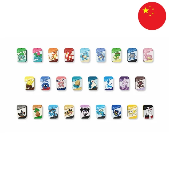 Pokemon - PTGC S-Chinese Kickoff Collectible Peripheral Gift Set 2025 Bulbasaur Tin - [Kínai] (Exkluzív)