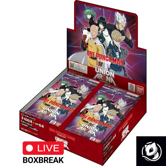 Bandai Union Arena - One Punch Man - LIVE - Booster Box - [Japán]